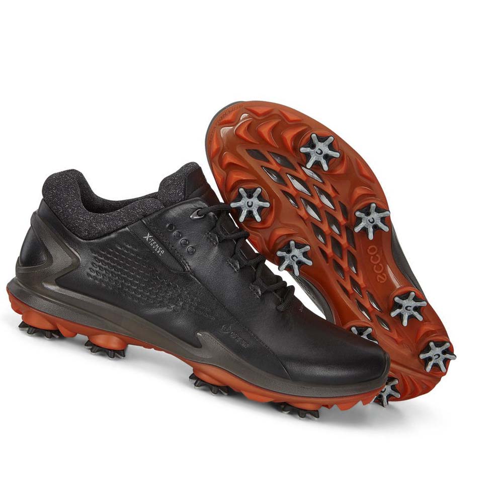 Ecco Biom G3 Cleated Golfsko Herre Svarte | NO 541KOR